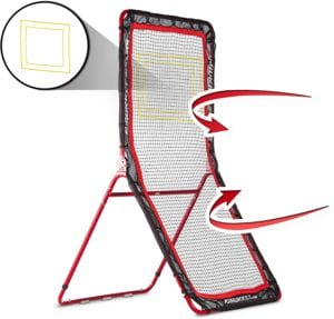 Rukket 4x7ft Lacrosse Rebounder Pitchback Training Screen